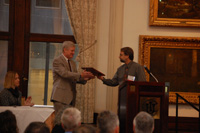 Tribute to Kate Mahaffey - Dave Jacobs and Mark Smith presentation of plaque